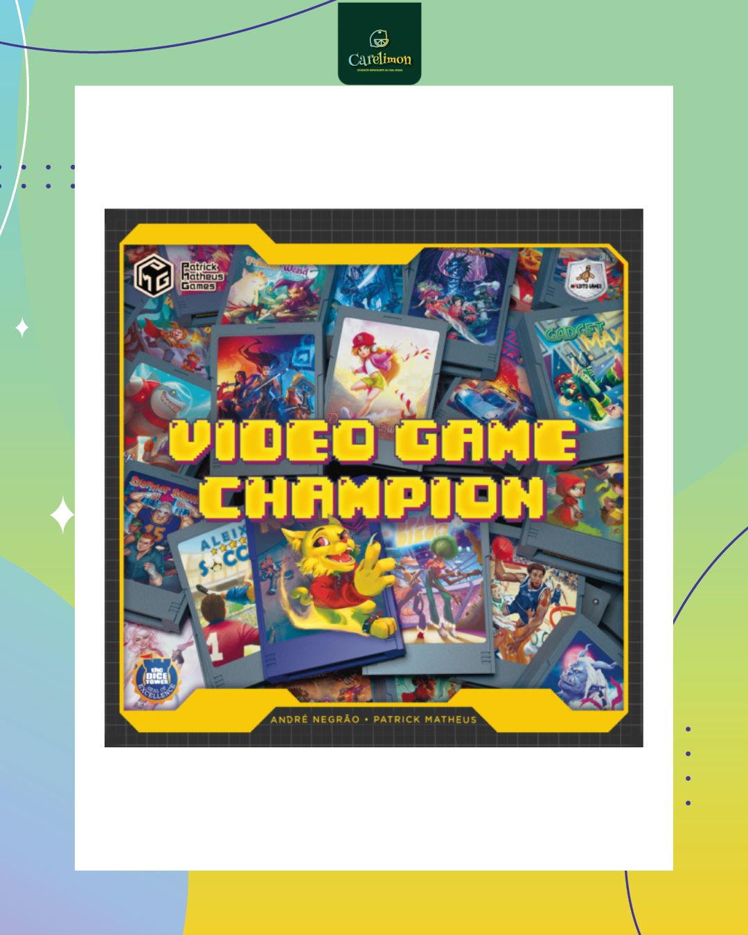 Video Game Champion - Juego de mesa Costa Rica - Carelimon Games