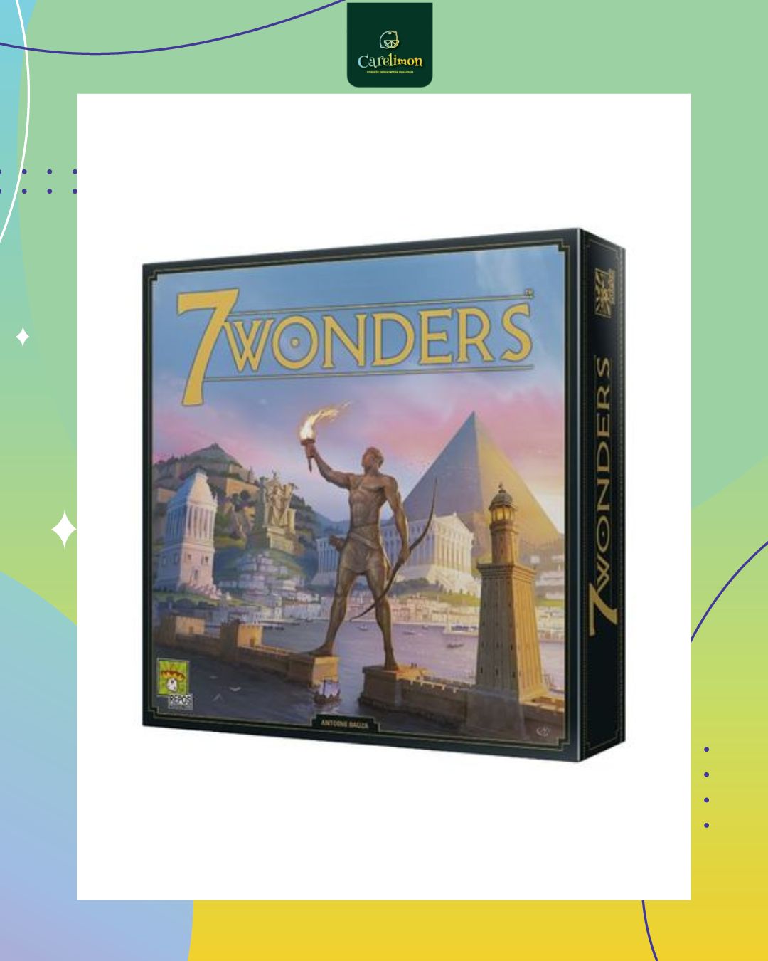 7 Wonders - Juego de mesa Costa Rica - Carelimon Games
