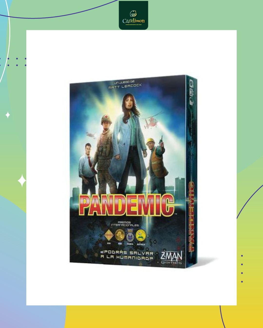 Pandemic - Juego de mesa Costa Rica - Carelimon Games