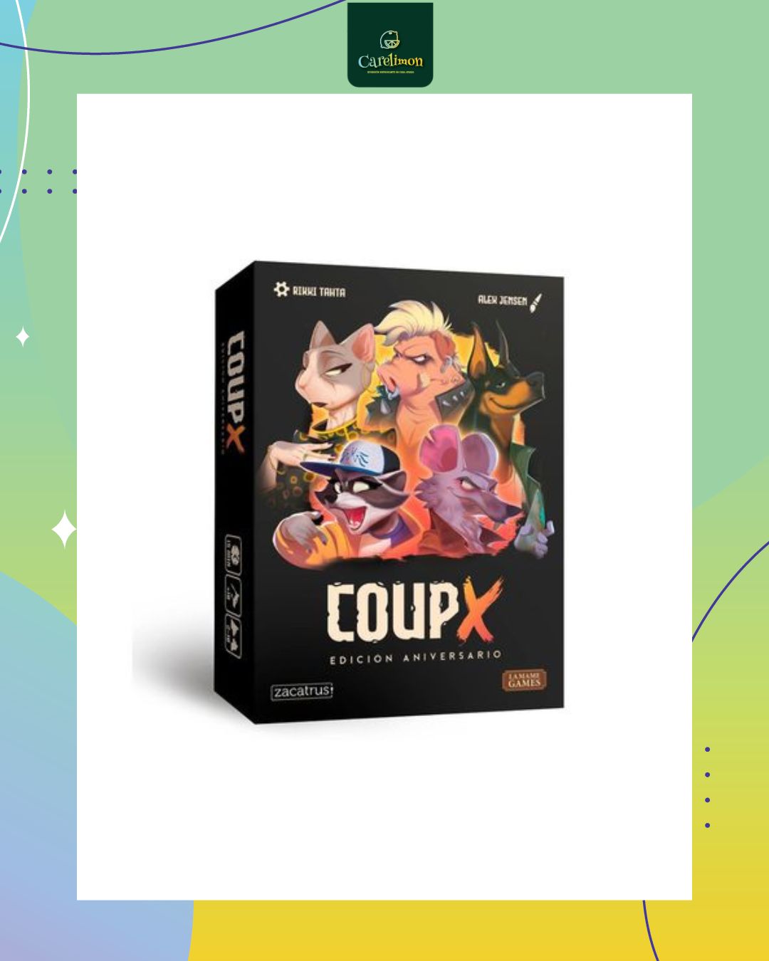Coup X - Juego de mesa Costa Rica - Carelimon Games