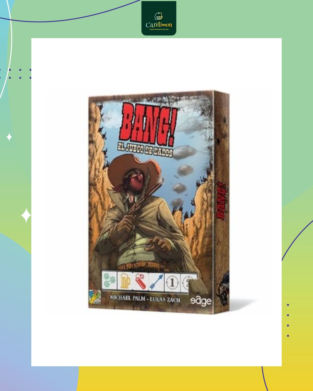 Bang! El juego de dados - Juego de mesa Costa Rica - Carelimon Games