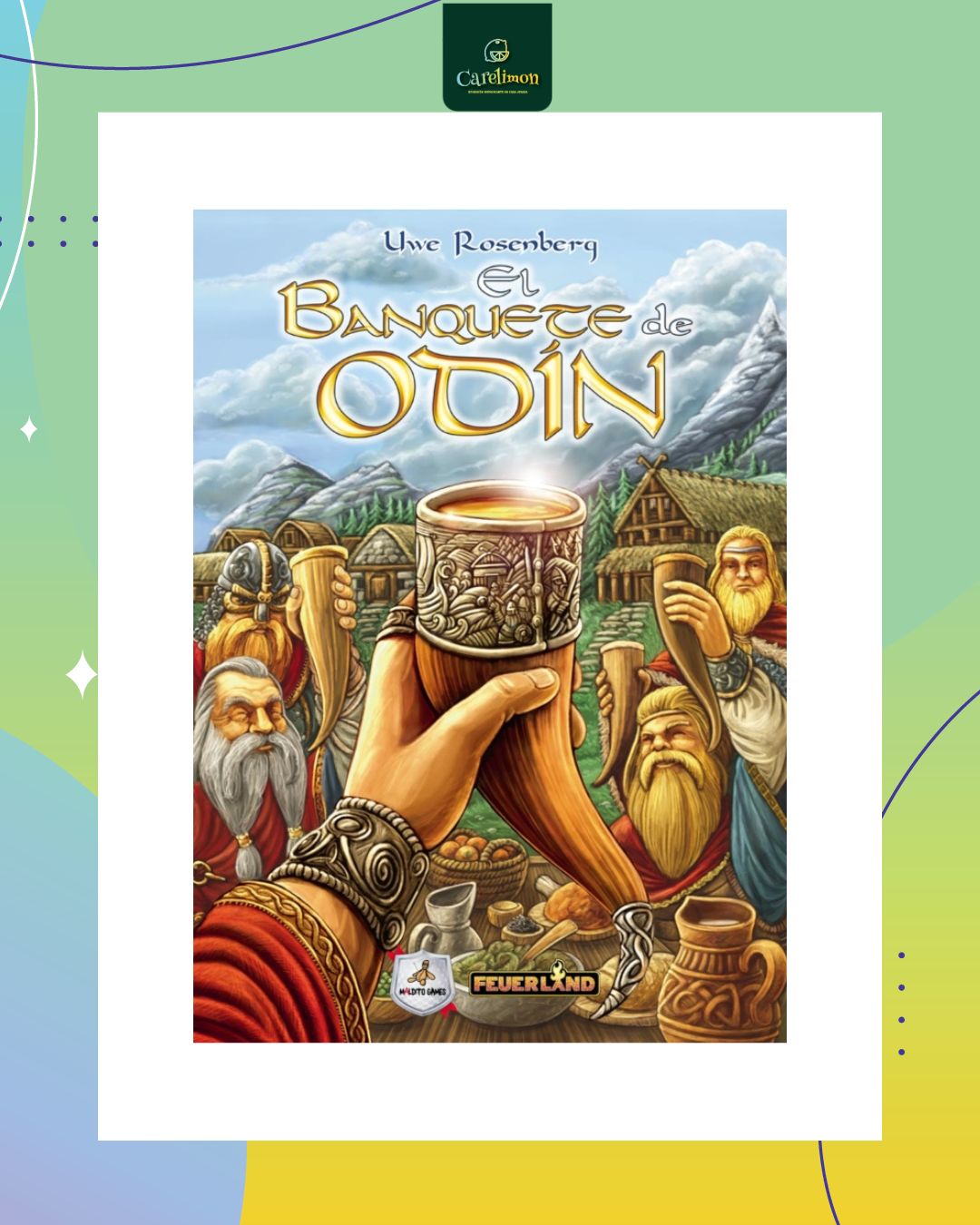 El Banquete de Odín  - Juego de mesa Costa Rica - Carelimon Games