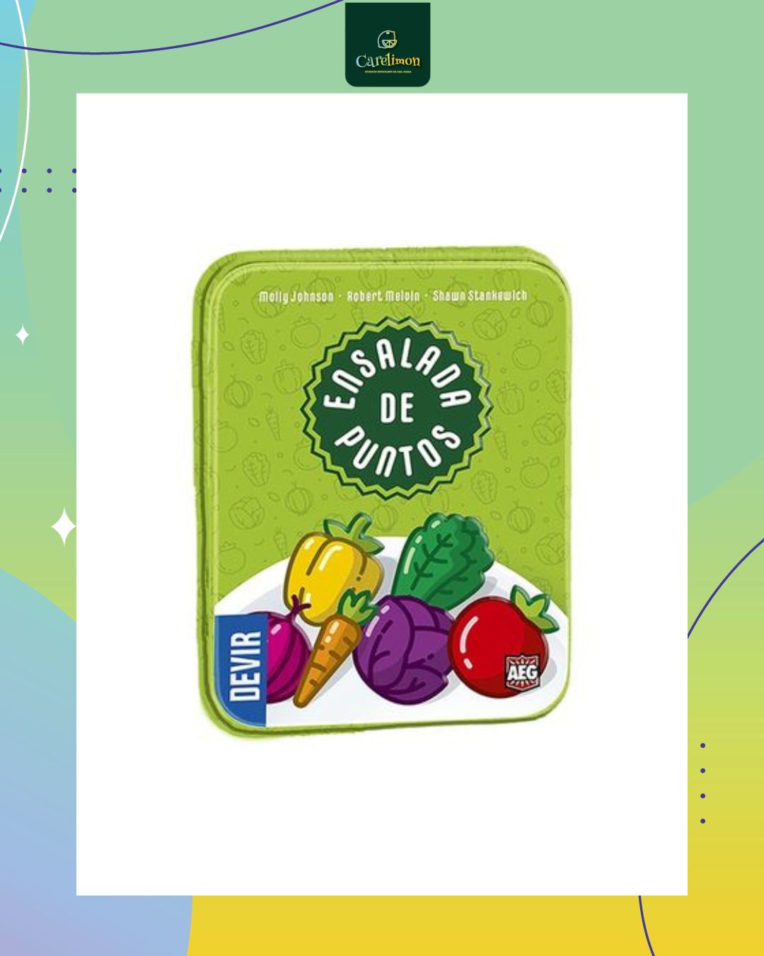 Ensalada de Puntos - Juego de mesa Costa Rica - Carelimon Games