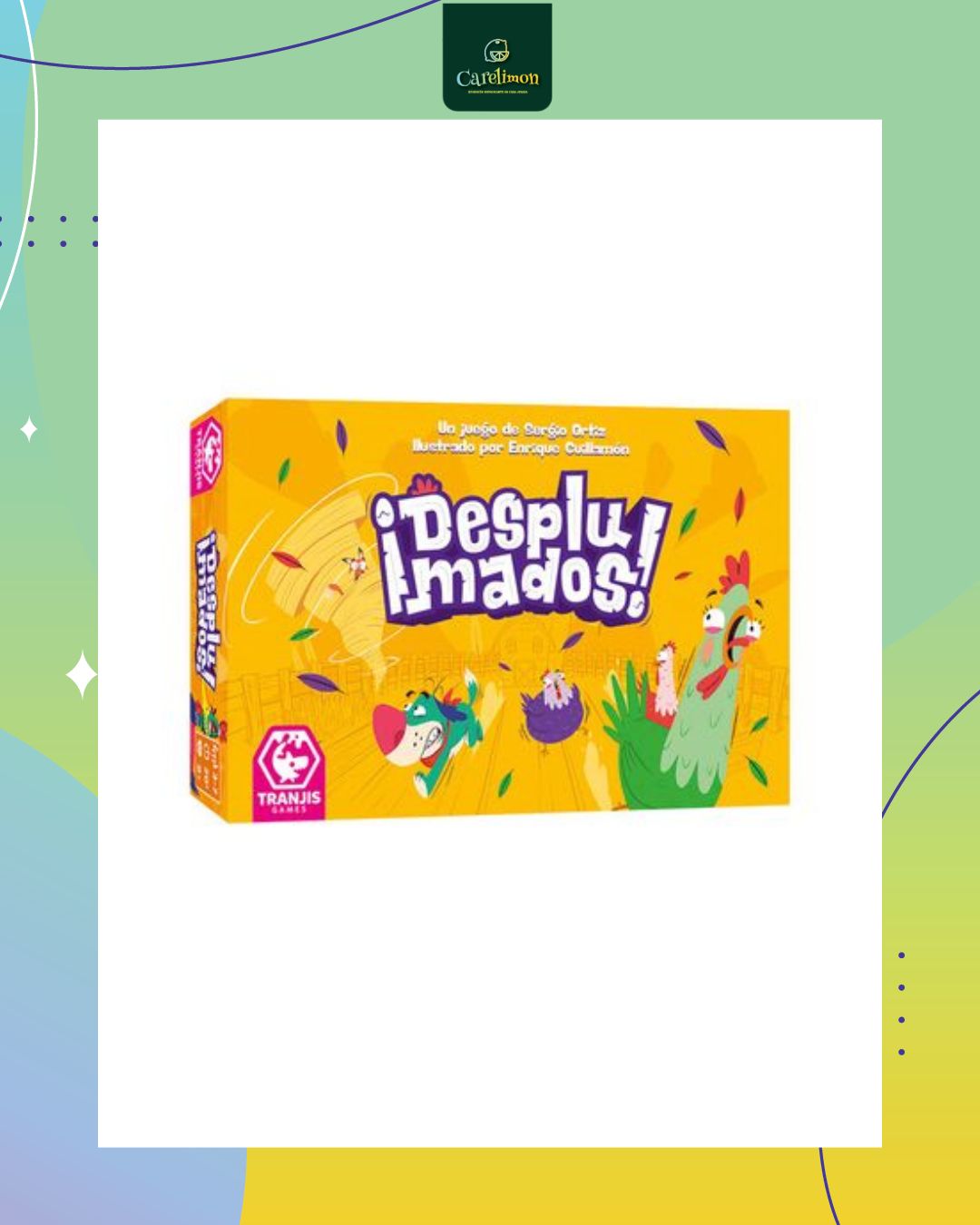 Desplumados - Juego de mesa Costa Rica - Carelimon Games