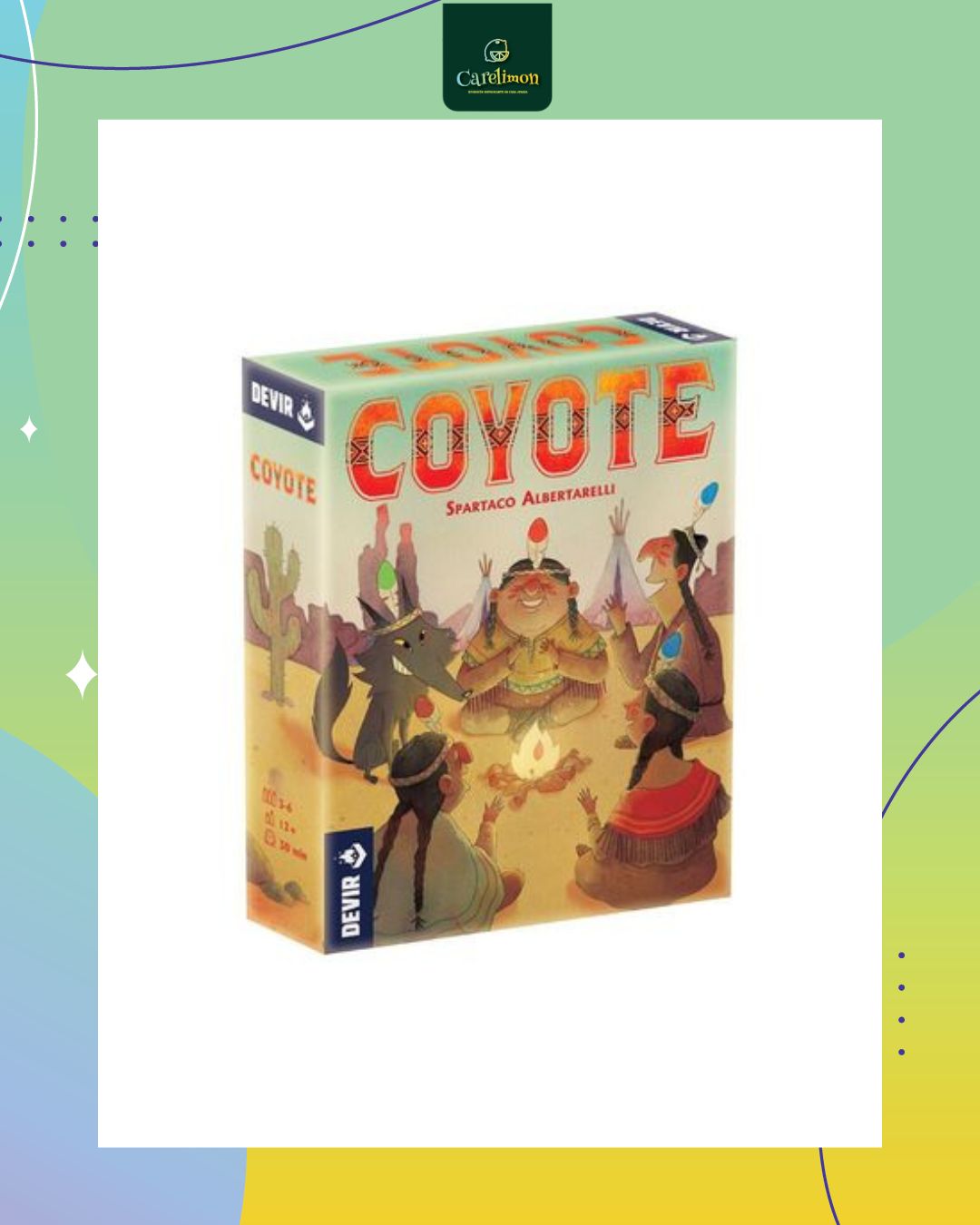 Coyote - Juego de mesa Costa Rica - Carelimon Games