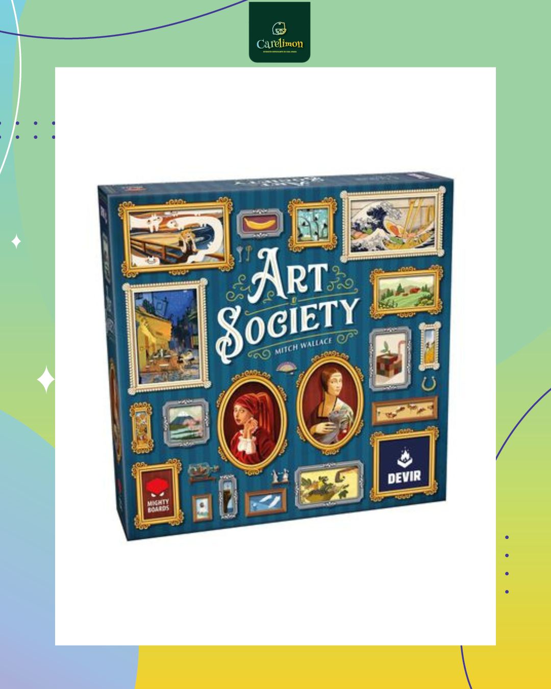 Art Society - Juego de mesa Costa Rica - Carelimon Games