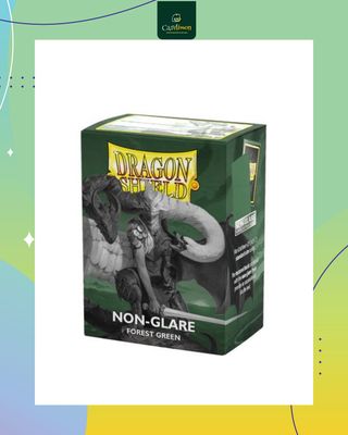 Fundas Protectoras - Dragon Shield (Non-Glare Forest Green 66.5x92.5mm)  - Juego de mesa Costa Rica - Carelimon Games