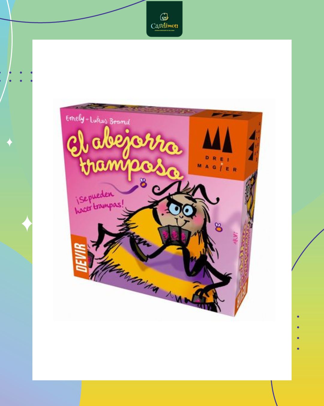 Abejorro tramposo - Juego de mesa Costa Rica - Carelimon Games
