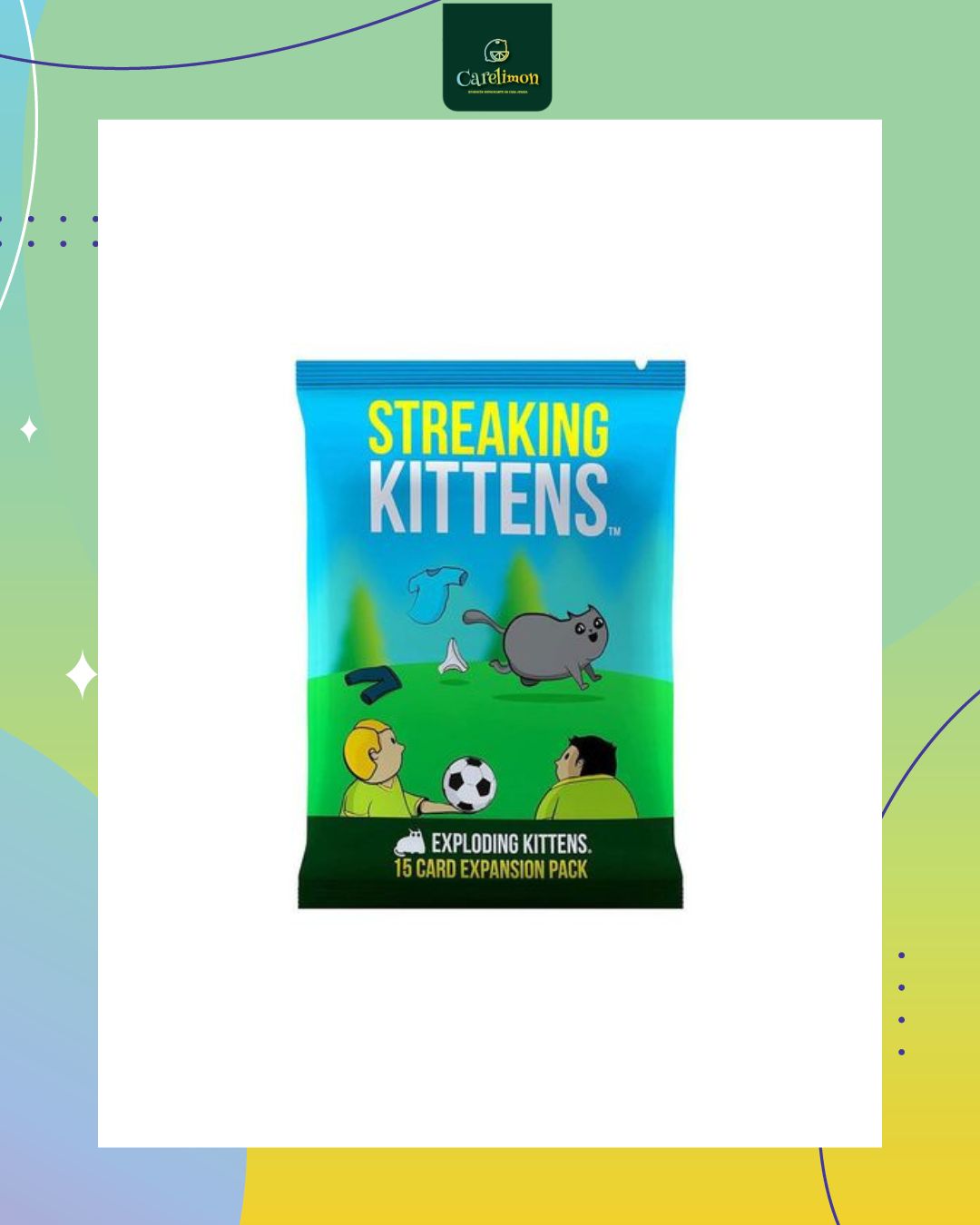 Exploding Kittens - Expansión Streaking Kittens - Juego de mesa Costa Rica - Carelimon Games