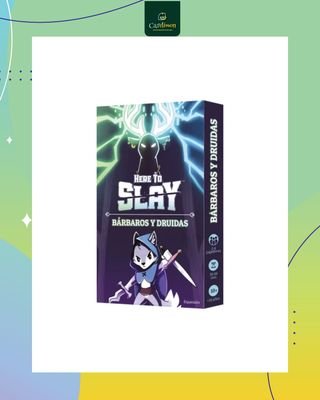 Here To Slay - Expansión Bárbaros y Druidas - Juego de mesa Costa Rica - Carelimon Games