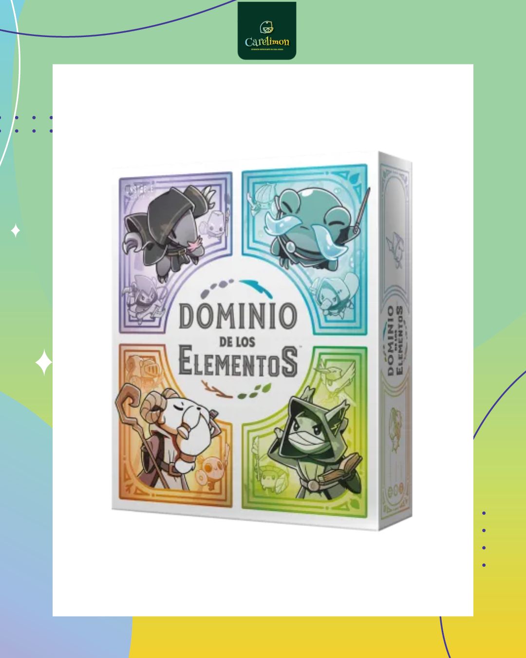 Dominio de los Elementos - Juego de mesa Costa Rica - Carelimon Games