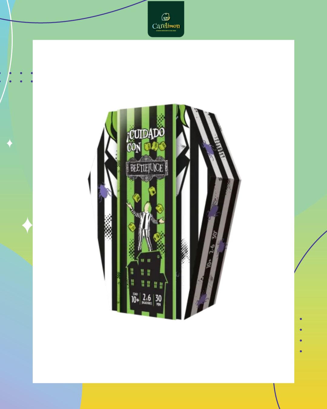 Cuidado con Beetlejuice - Juego de mesa Costa Rica - Carelimon Games