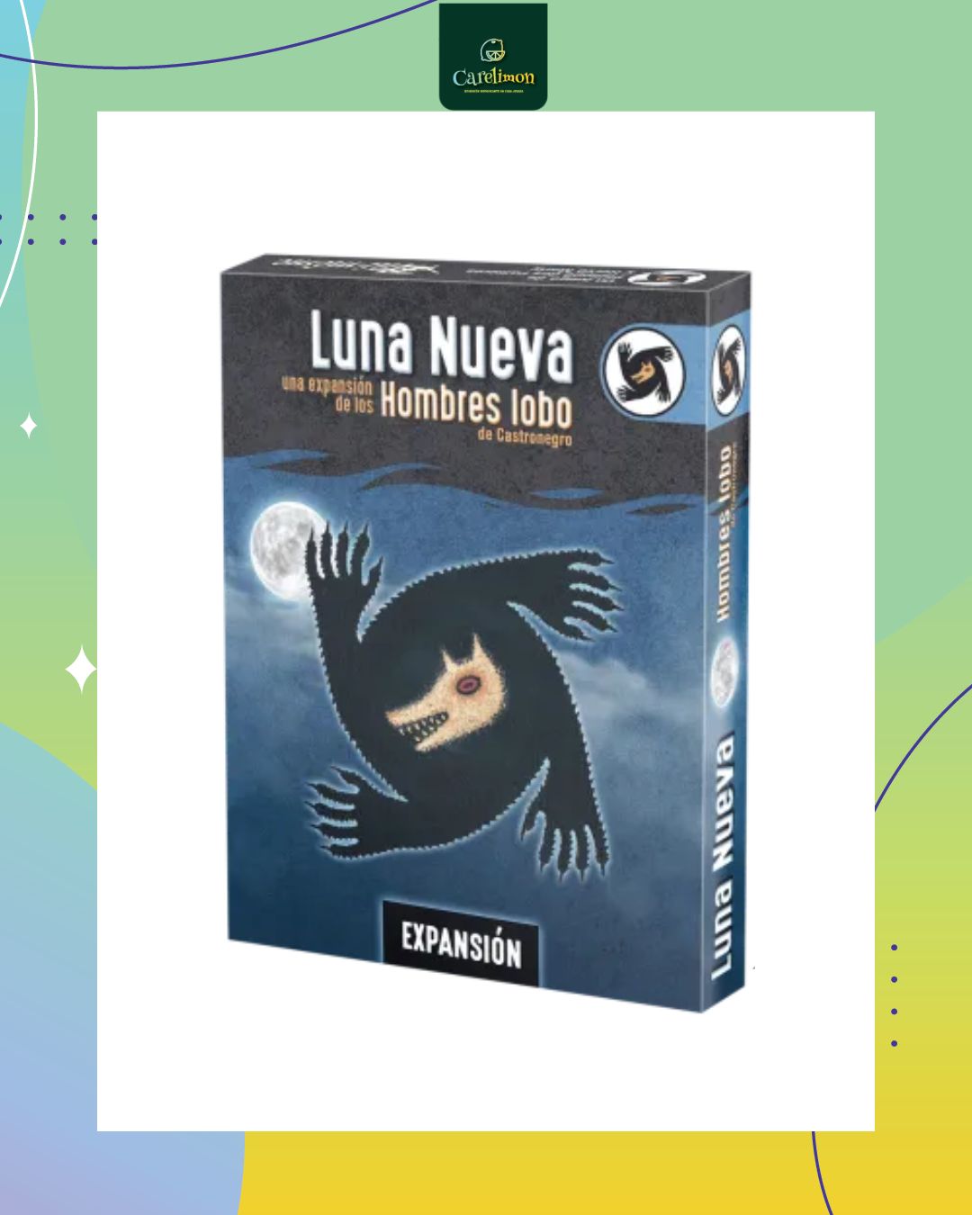 Hombres Lobo de Castronegro - Expansión Luna Nueva   - Juego de mesa Costa Rica - Carelimon Games