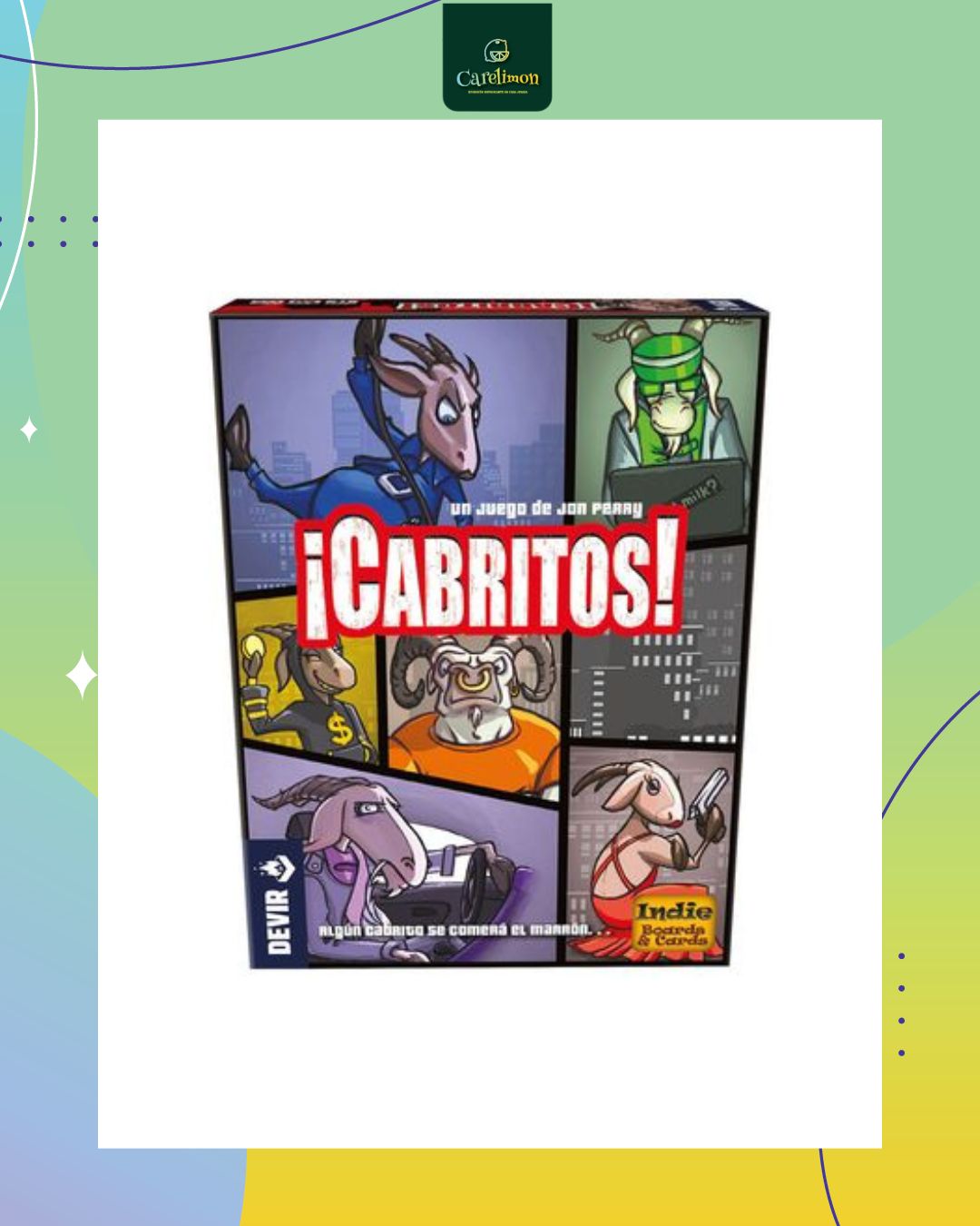 Cabritos - Juego de mesa Costa Rica - Carelimon Games