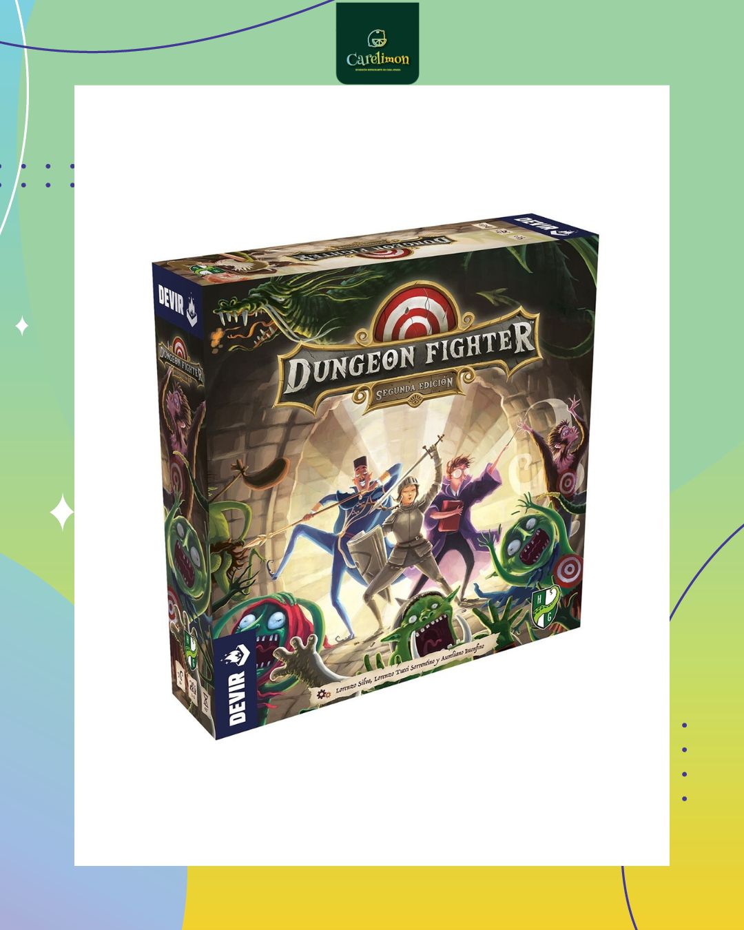 Dungeon Fighter - 2ª Edición  - Juego de mesa Costa Rica - Carelimon Games