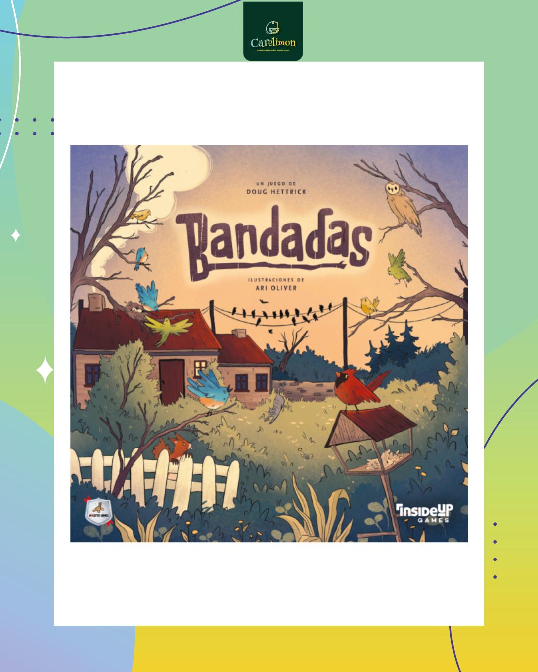 Bandadas  - Juego de mesa Costa Rica - Carelimon Games