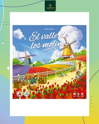 El Valle de los Molinos - Juego de mesa Costa Rica - Carelimon Games