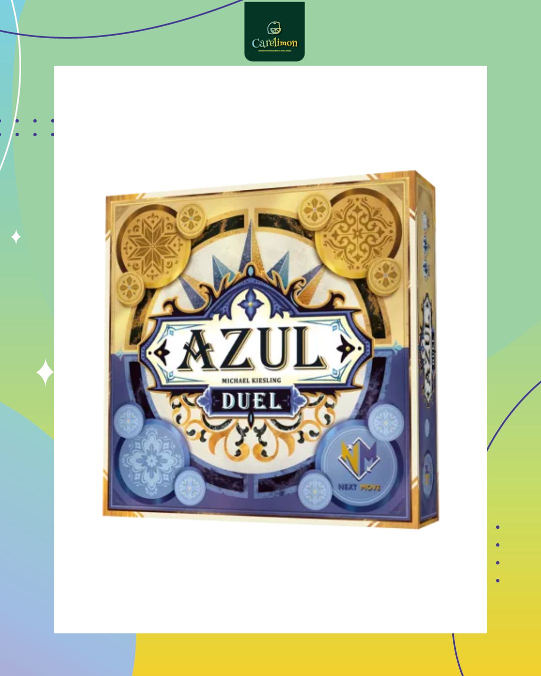 Azul Duel - Juego de mesa Costa Rica - Carelimon Games