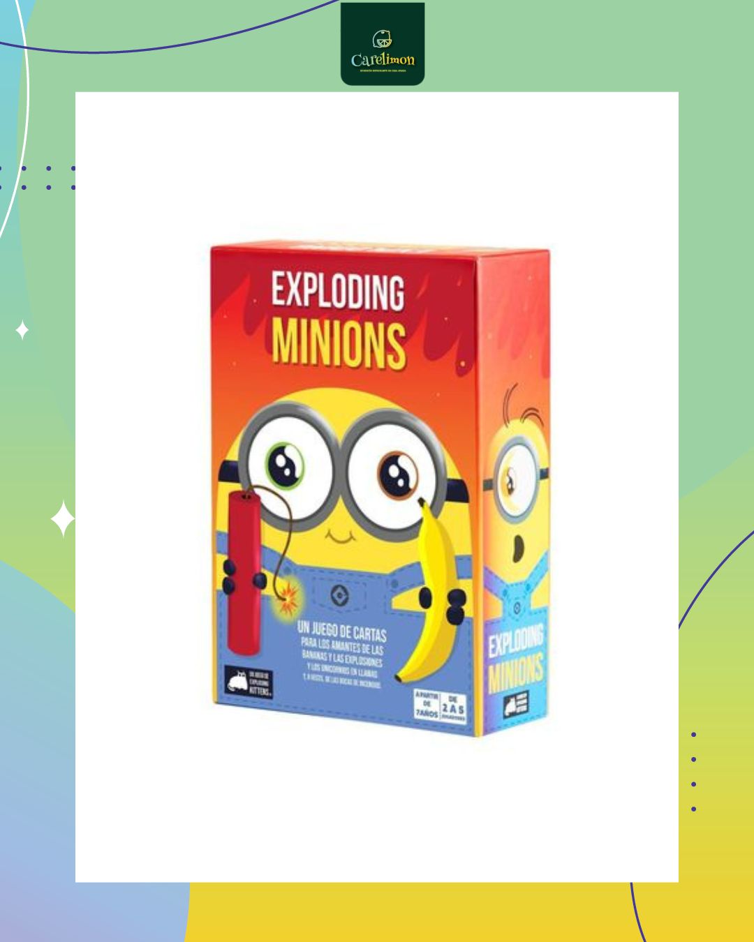 Exploding Minions - Juego de mesa Costa Rica - Carelimon Games
