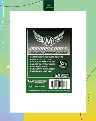 Fundas protectora para cartas (63.5mm x 88mm - Standard) - Juego de mesa Costa Rica - Carelimon Games