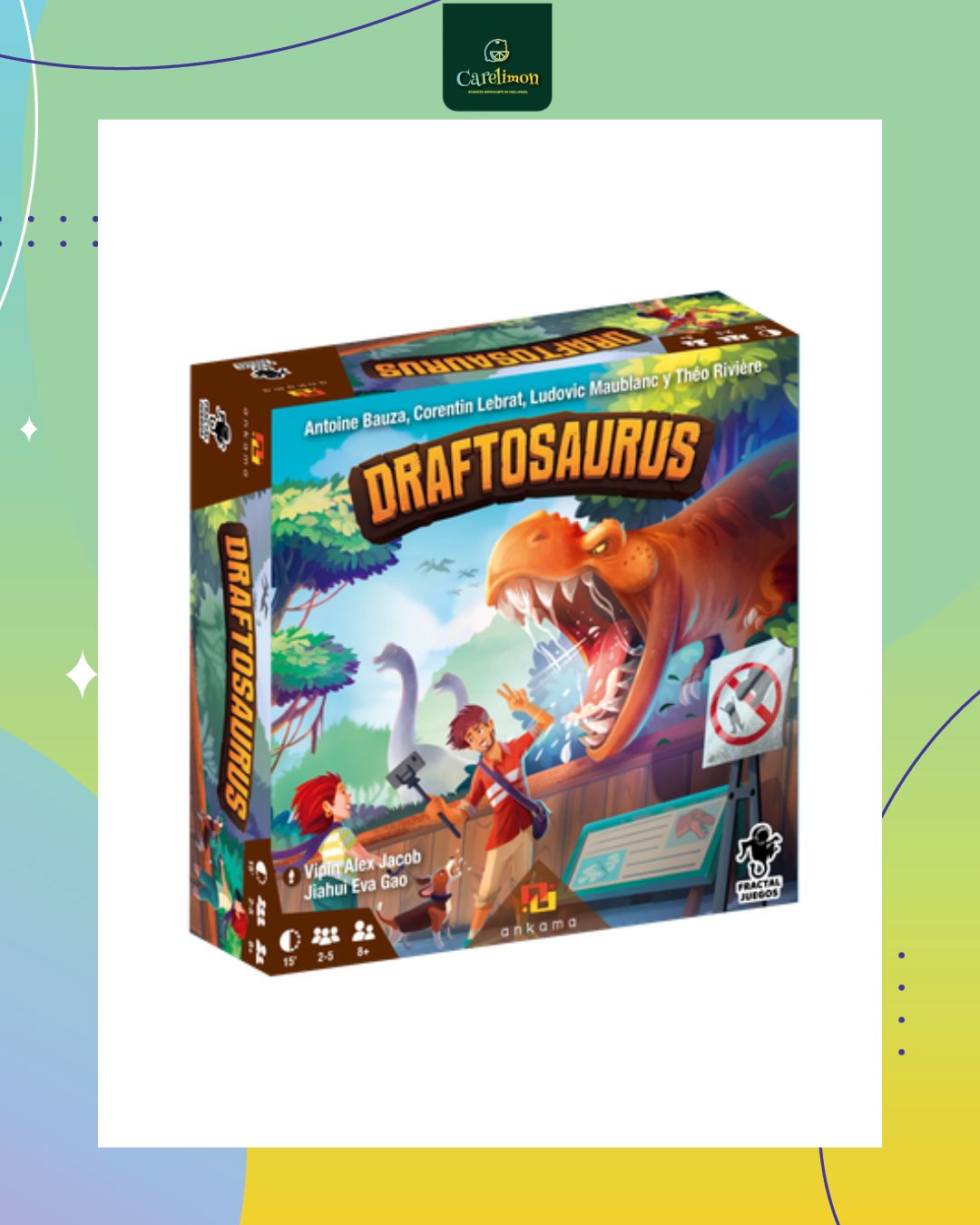 Draftosaurus - Juego de mesa Costa Rica - Carelimon Games