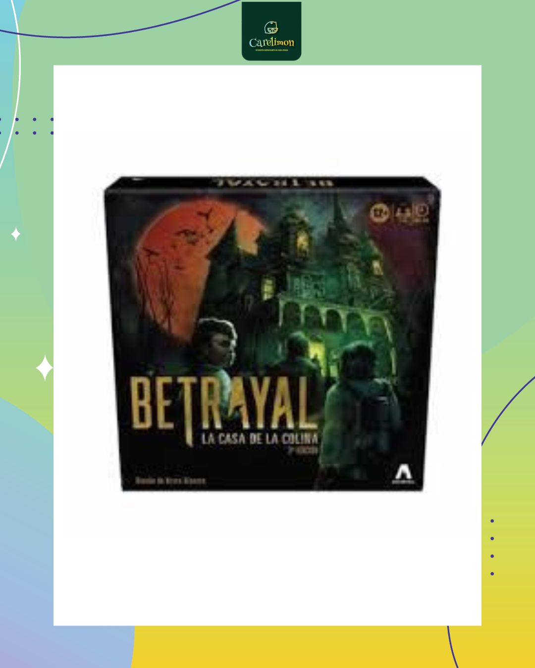 Betrayal - 3ra edición - Juego de mesa Costa Rica - Carelimon Games