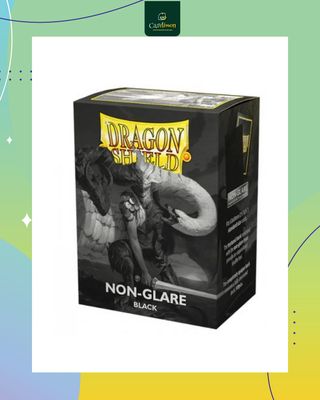 Fundas Protectoras - Dragon Shield (Non-Glare Black 66.5x92.5mm)  - Juego de mesa Costa Rica - Carelimon Games