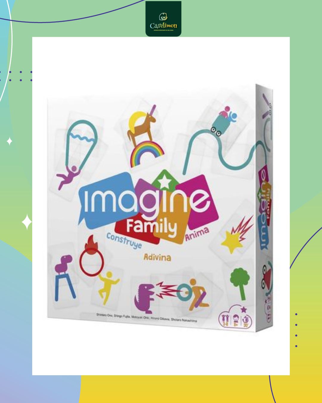 Imagine Family - Juego de mesa Costa Rica - Carelimon Games