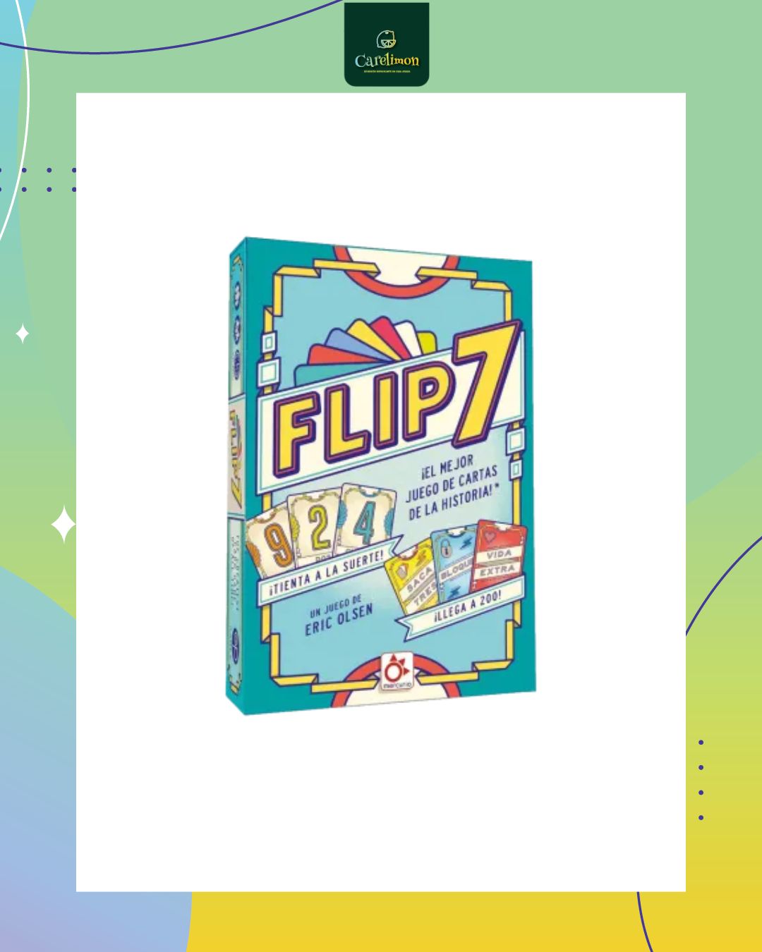 Flip 7 - Juego de mesa Costa Rica - Carelimon Games