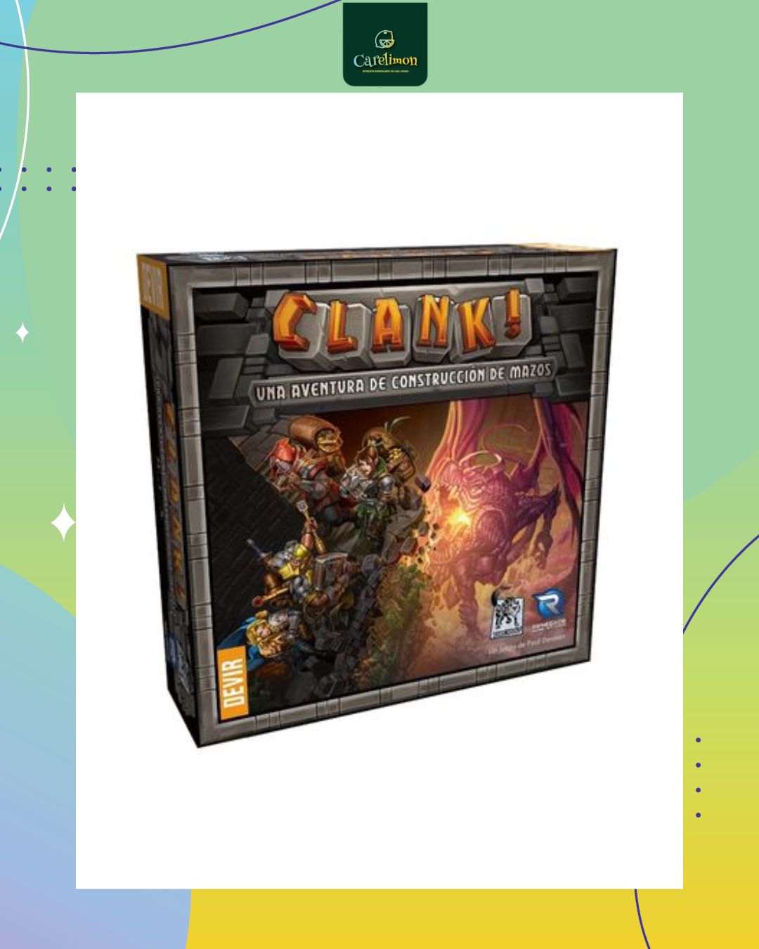 Clank! Una aventura de construcción de mazos - Juego de mesa Costa Rica - Carelimon Games