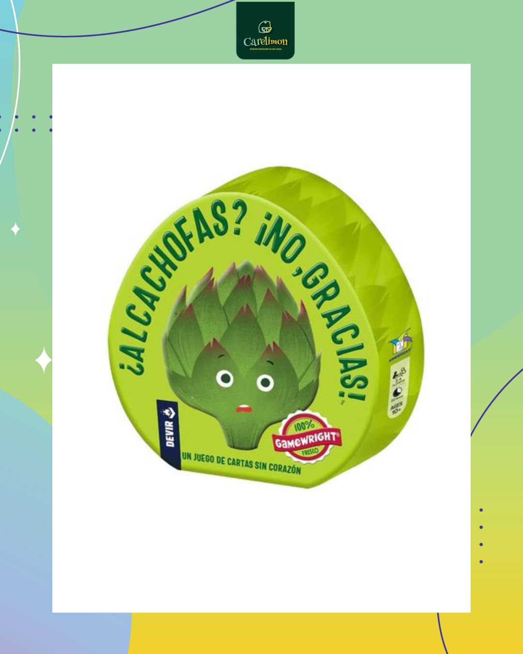 ¿Alcachofas? ¡No, gracias! - Juego de mesa Costa Rica - Carelimon Games