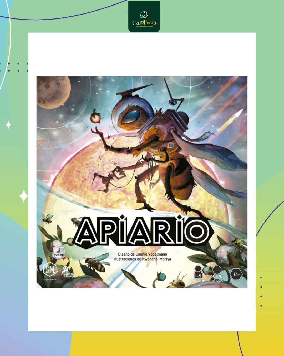 Apiario  - Juego de mesa Costa Rica - Carelimon Games