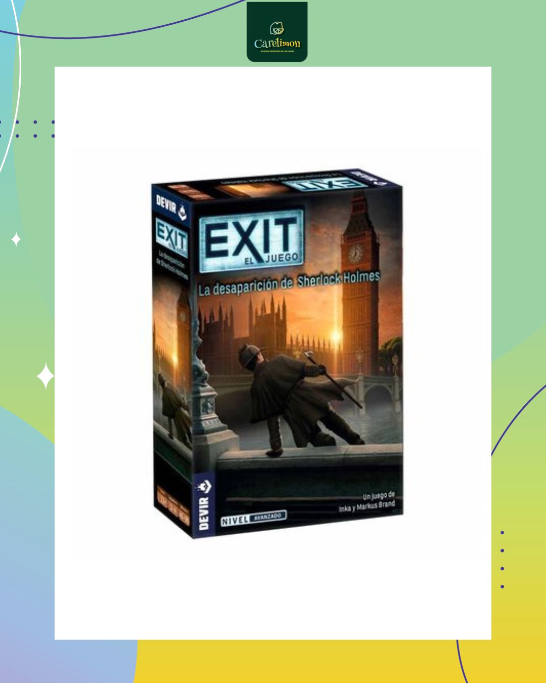 Exit 23: La Desaparición de Sherlock Holmes - Juego de mesa Costa Rica - Carelimon Games