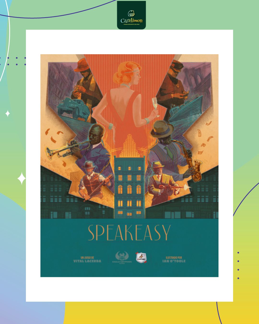 Speakeasy - Juego de mesa Costa Rica - Carelimon Games
