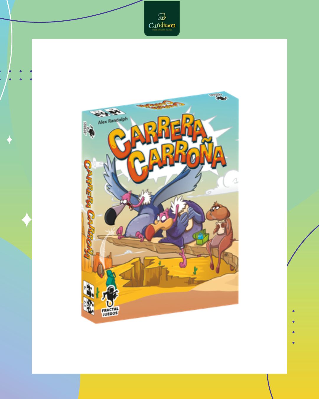 Carrera Carroña - Juego de mesa Costa Rica - Carelimon Games