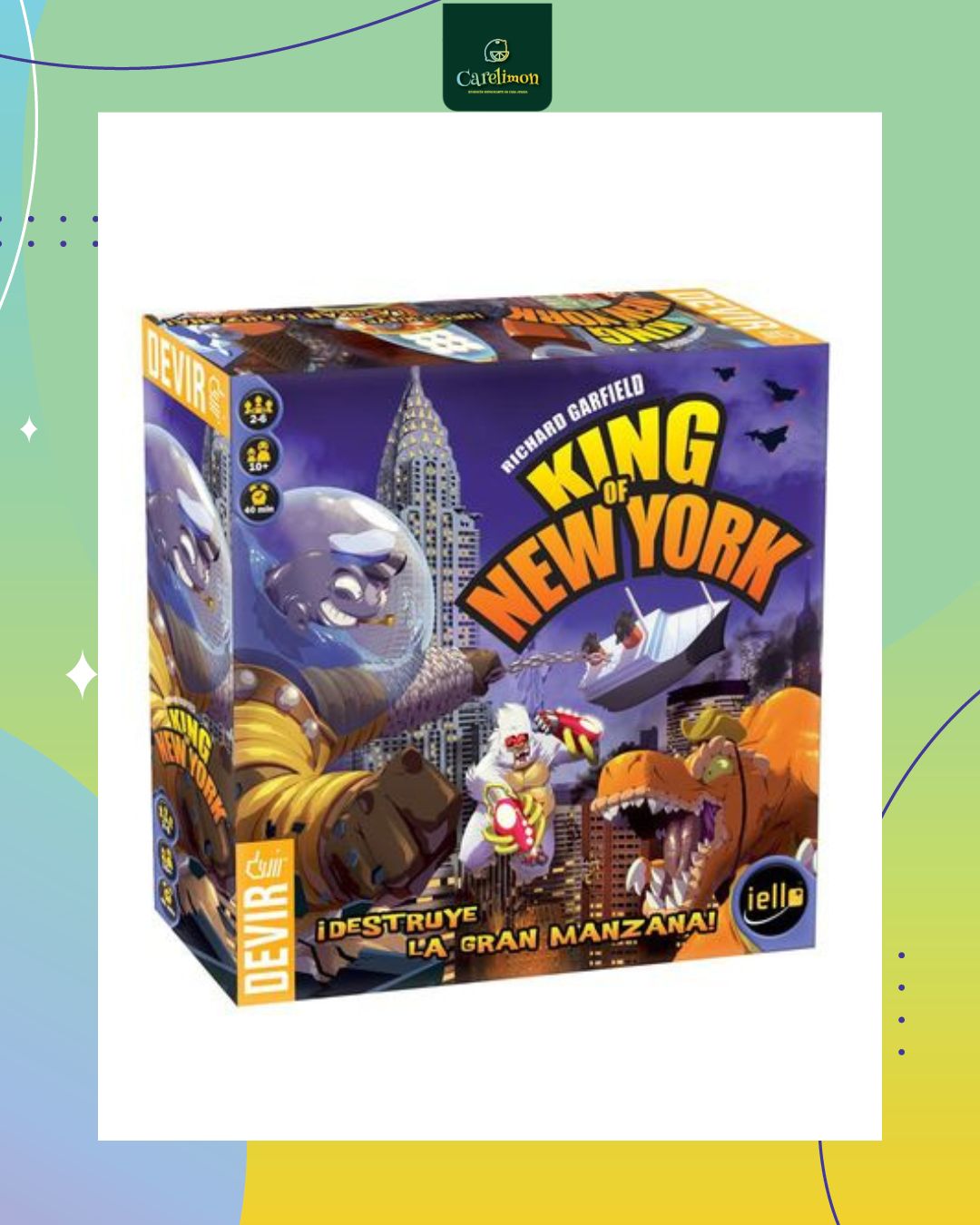 King of New York  - Juego de mesa Costa Rica - Carelimon Games