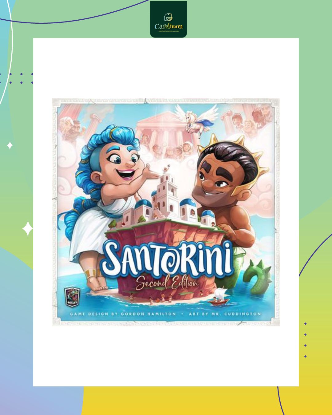 Santorini - Juego de mesa Costa Rica - Carelimon Games