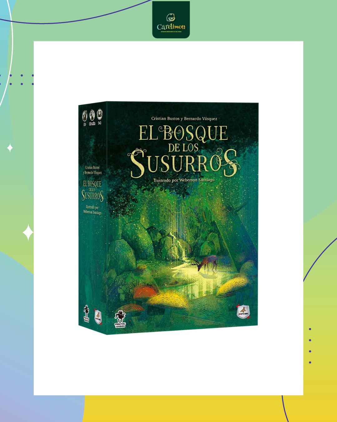 El bosque de los susurros - Juego de mesa Costa Rica - Carelimon Games