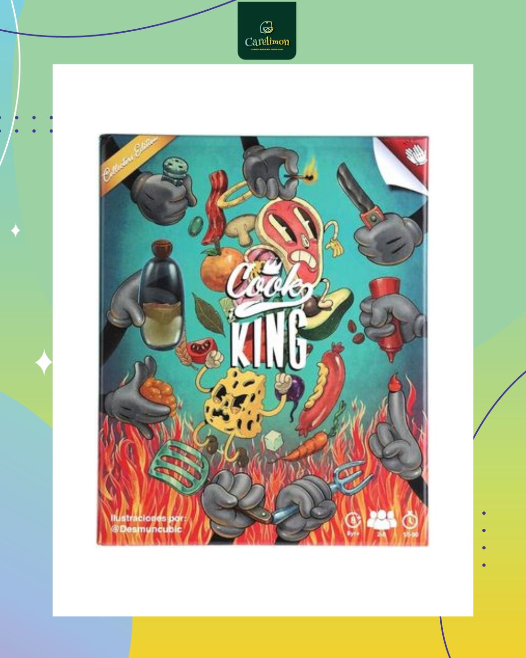 Cook King - Juego de mesa Costa Rica - Carelimon Games