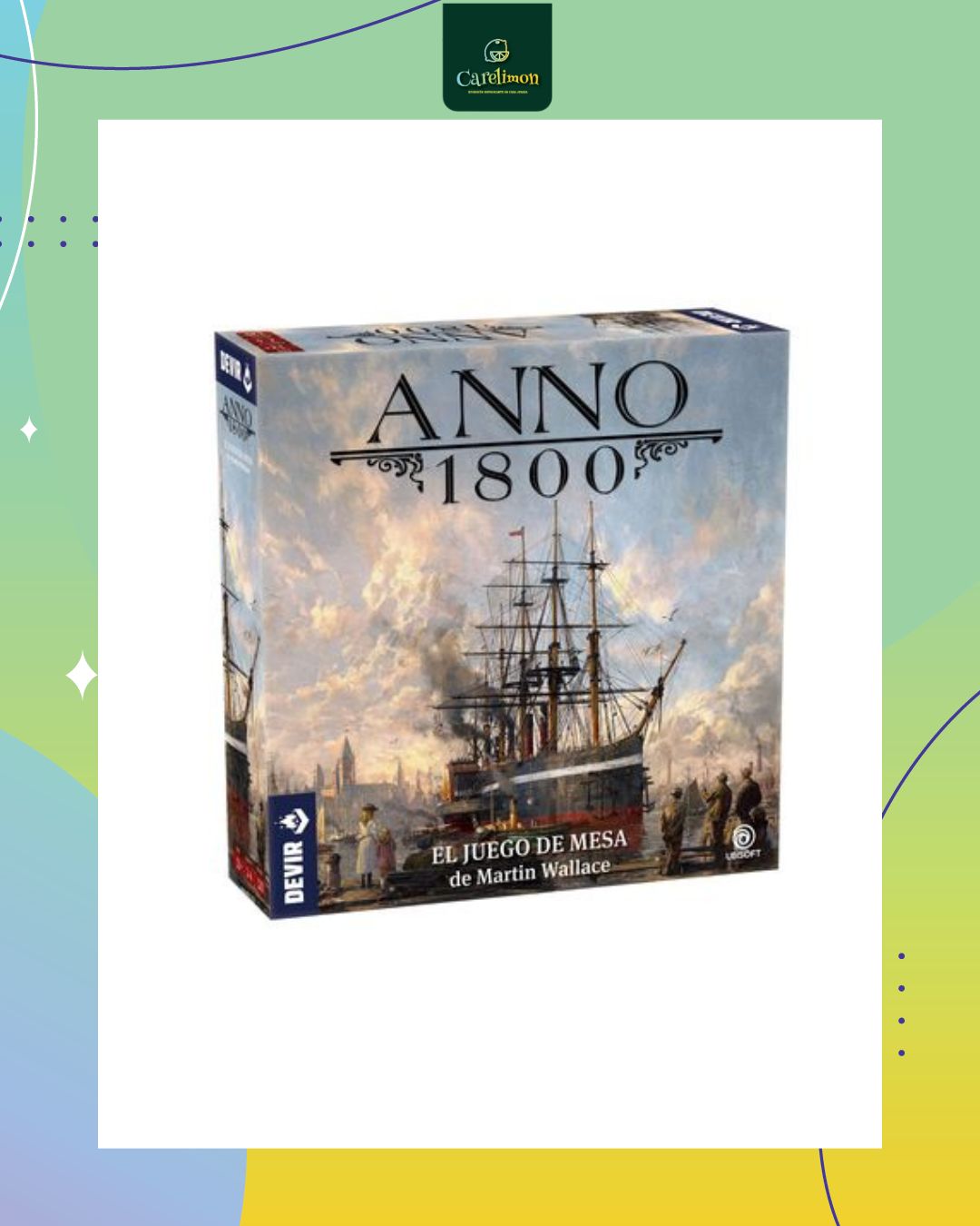 Anno 1800 - Juego de mesa Costa Rica - Carelimon Games