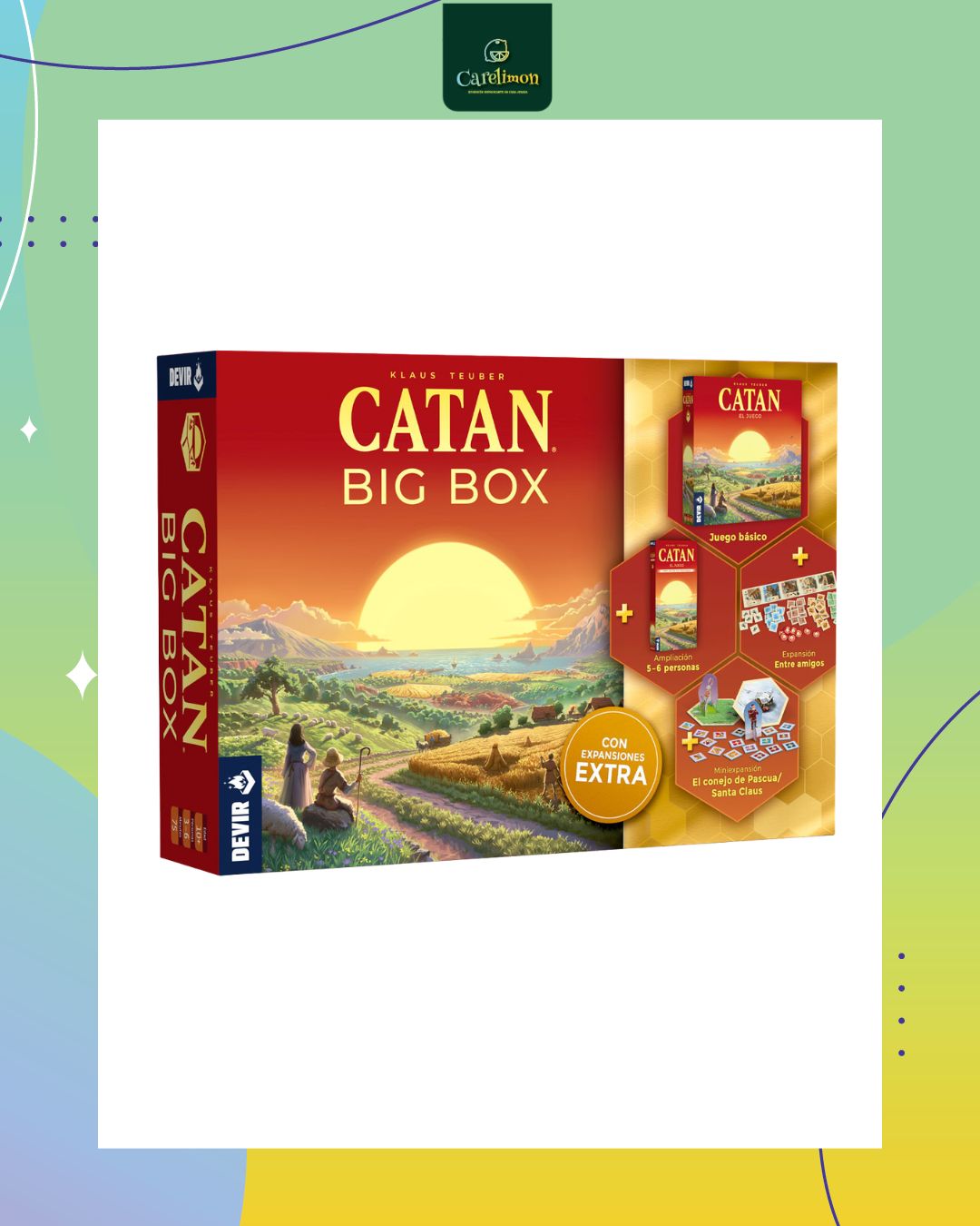 Catan - Big Box - Juego de mesa Costa Rica - Carelimon Games