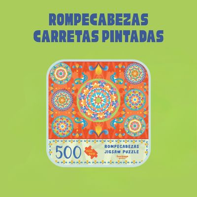 Guabaya Games - Rompecabezas Carretas Pintadas (Juego de mesa Nacional) - Juego de mesa Costa Rica - Carelimon Games