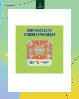 Guabaya Games - Rompecabezas Carretas Pintadas (Juego de mesa Nacional) - Juego de mesa Costa Rica - Carelimon Games