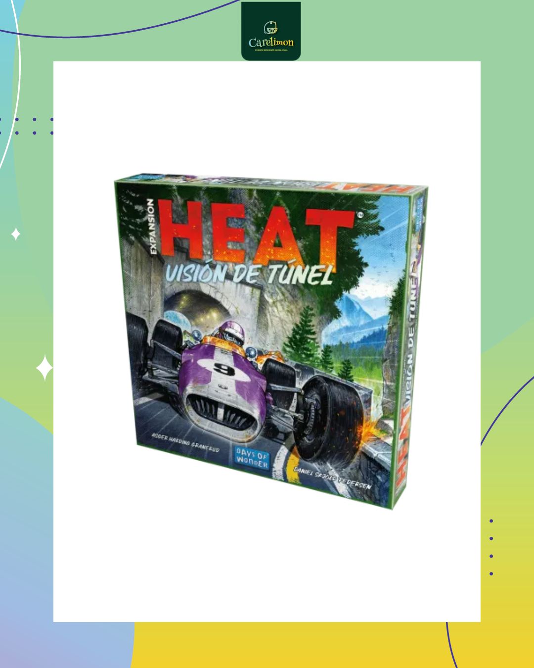 Heat - Visión de Túnel - Juego de mesa Costa Rica - Carelimon Games