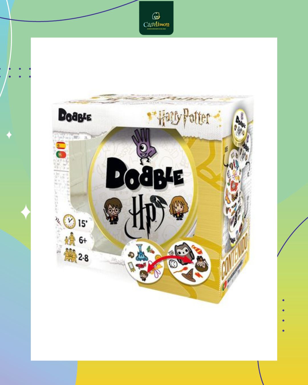 Dobble Harry Potter - Juego de mesa Costa Rica - Carelimon Games