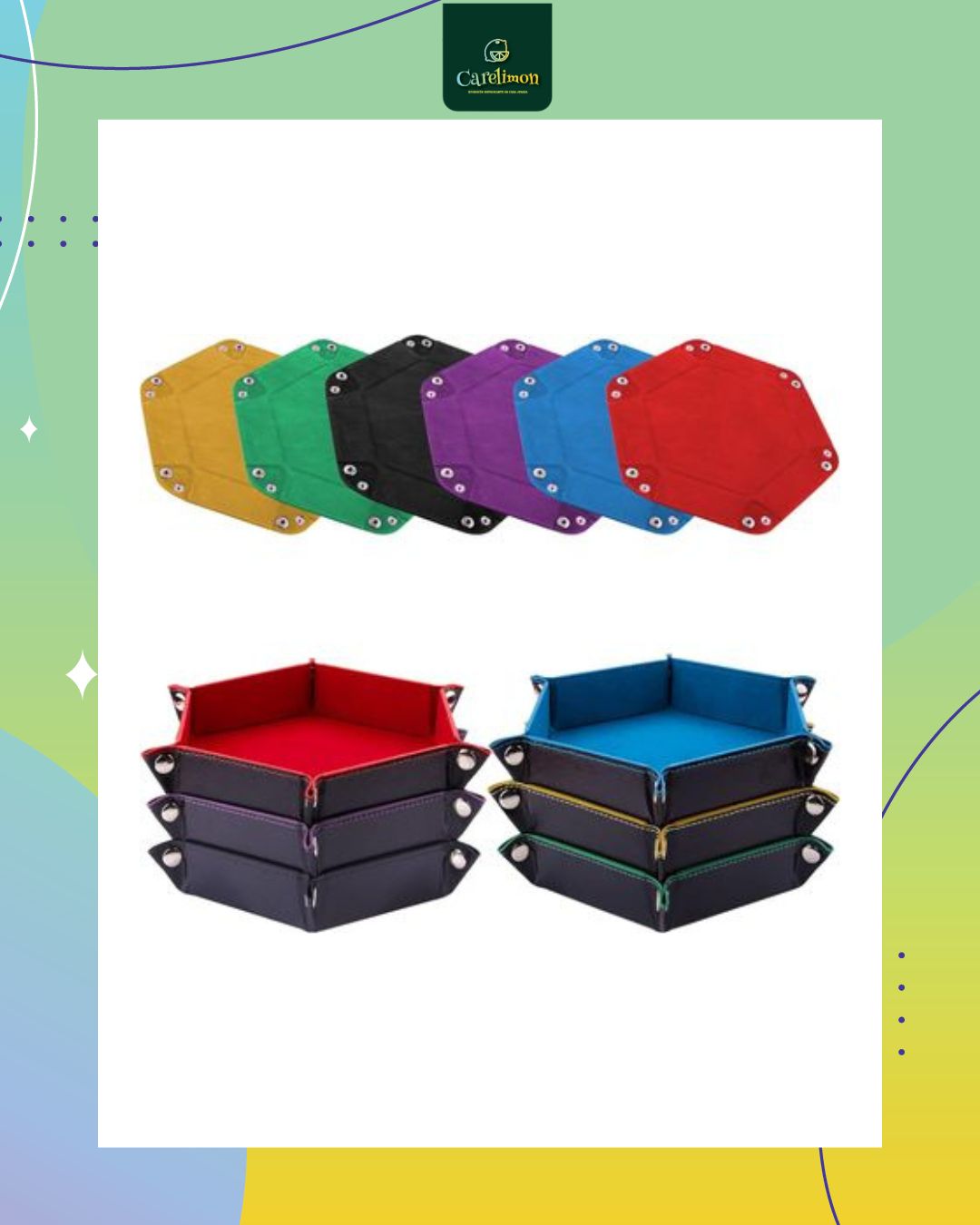 Bandejas para Dados - Juego de mesa Costa Rica - Carelimon Games