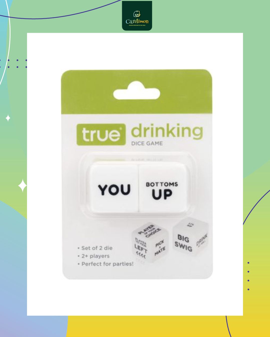 Dados - Drinking Game - Juego de mesa Costa Rica - Carelimon Games