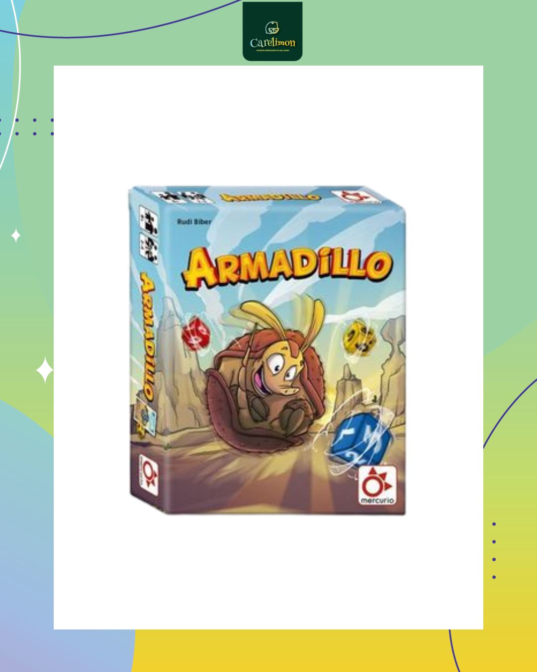 Armadillo - Juego de mesa Costa Rica - Carelimon Games