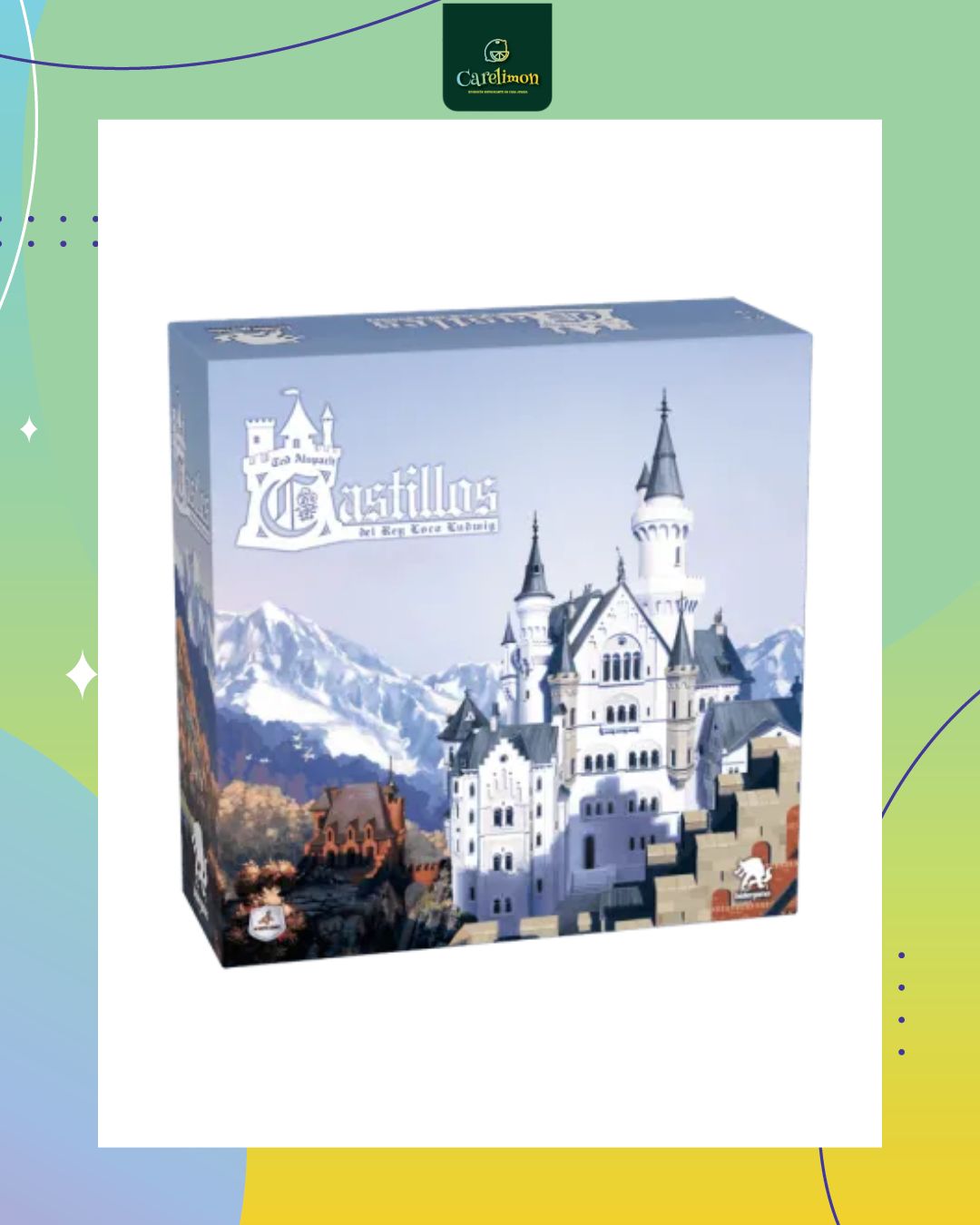 Castillos del Rey Loco Ludwig - Juego de mesa Costa Rica - Carelimon Games