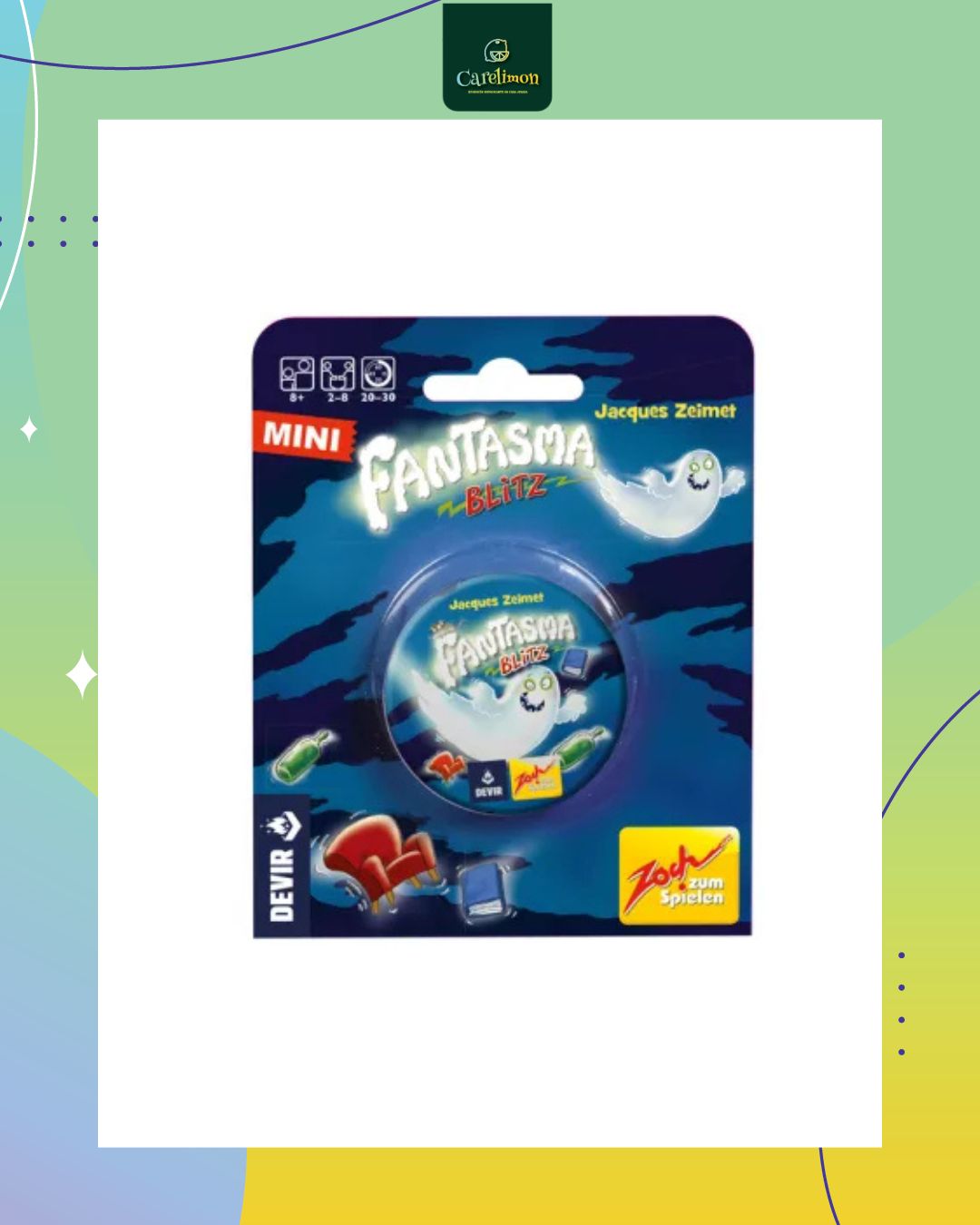 Fantasma Blitz Mini - Juego de mesa Costa Rica - Carelimon Games